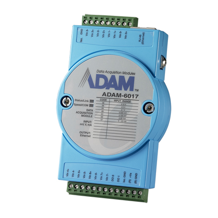 Ethernet модуль ADAM-6017