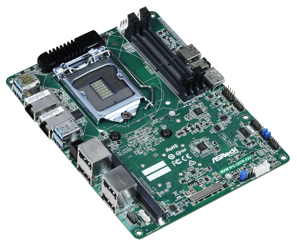 Материнская плата MXM IPC-Q370-12V