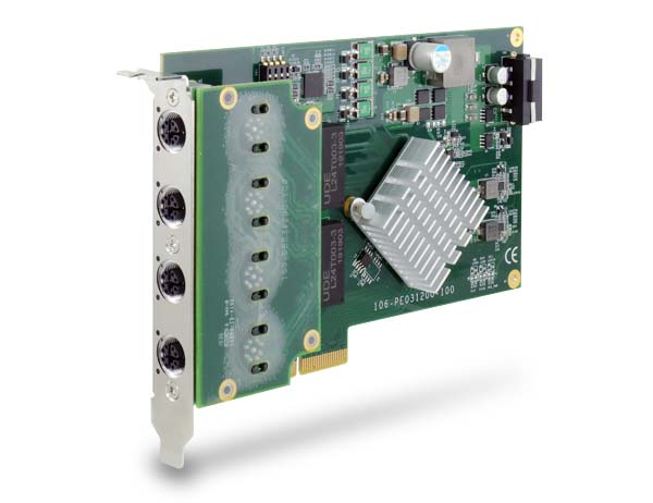 Коммуникационная плата PCIe-PoE312M