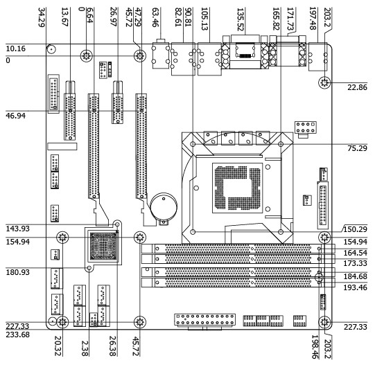 Материнская плата AMB-Q87M1