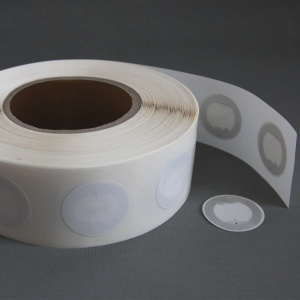 Этикетка RFID (HF) бумажная Diam.38 мм (NTAG213) (1020329) NFC
