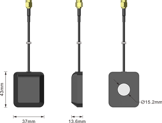 RFID антенна ISBC UHF CA 43/37