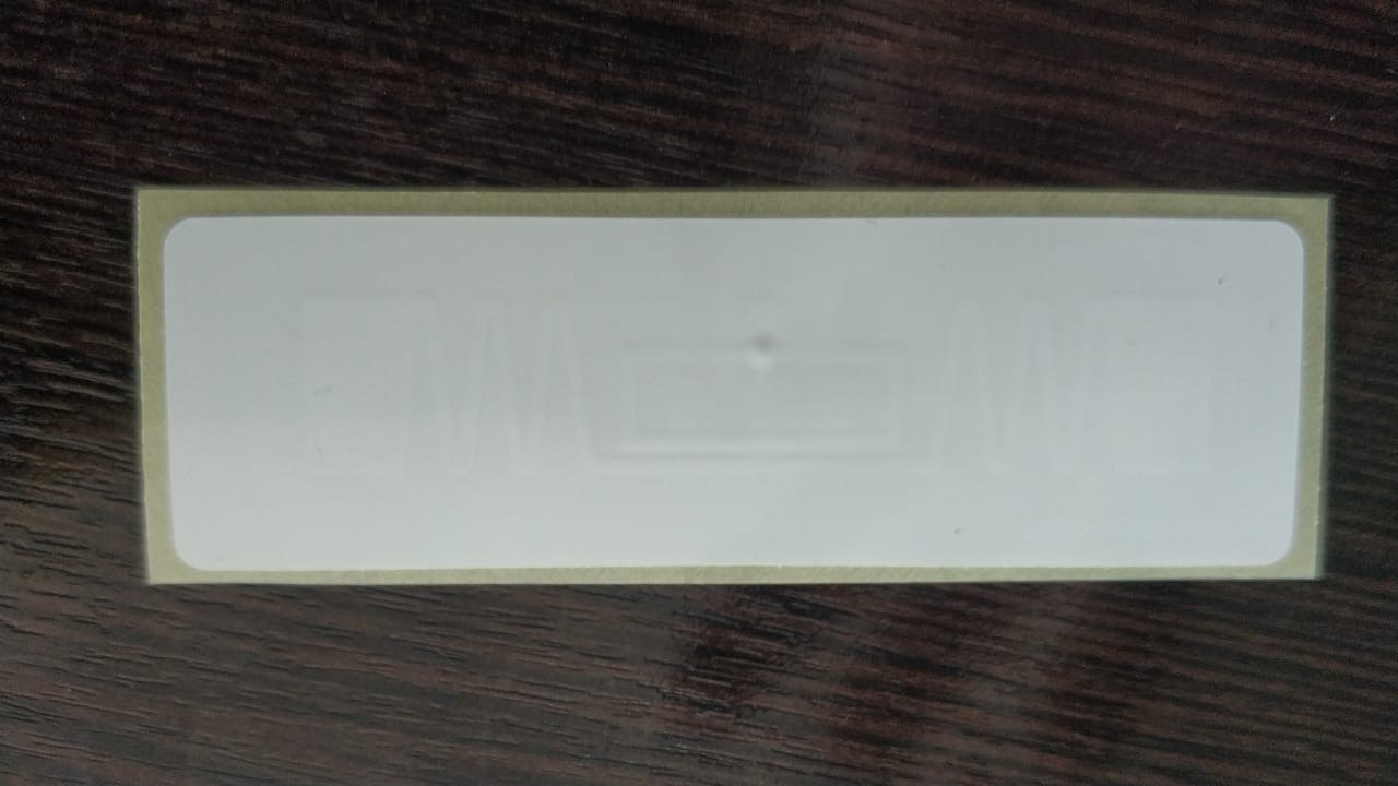 Метка ISBC Labels 87x27 UHF, UCODE8, PET adhesive (70x13,7)