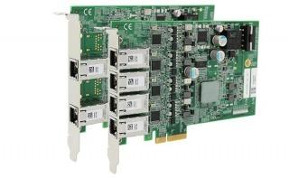 Коммуникационная плата PCIe-PoE2+