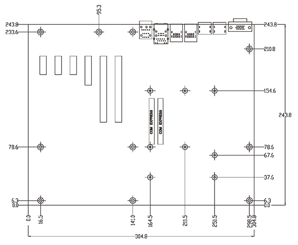 Одноплатный компьютер ACM-B4080