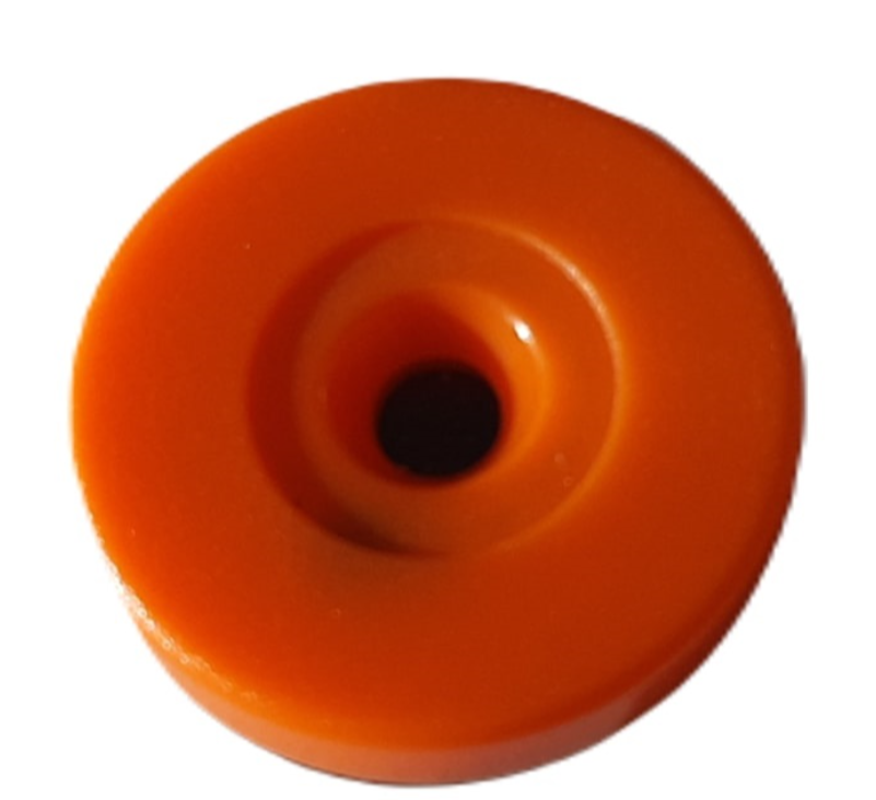 Метка круглая NFC Hard Token Tag, с клеевым слоем, красная, чип Icode SLIX2 + феррит