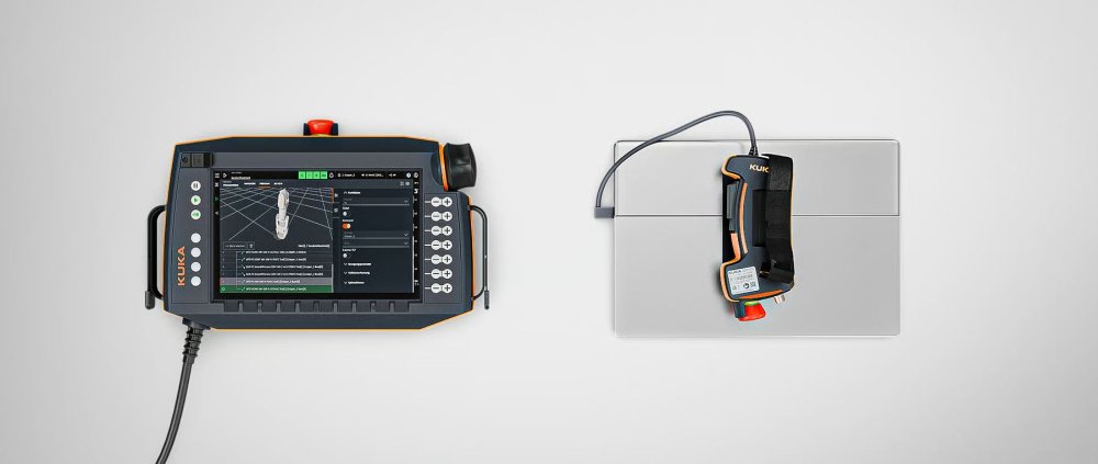 Решения KUKA smartPAD: эргономичные пульты обучения (обучающие панели) для роботов