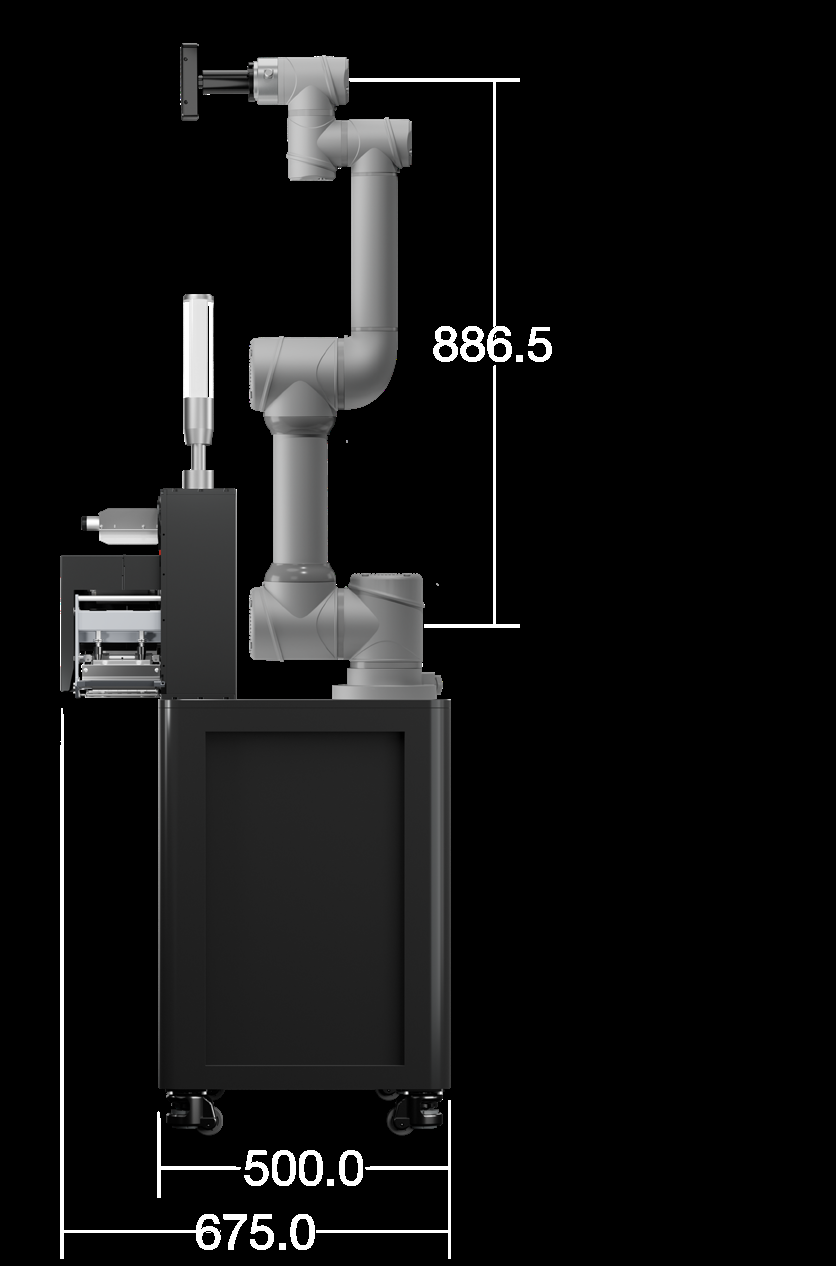 Робот для интеллектуальной печати и этикетирования Postek MMX6 Pro Robo-Touch
