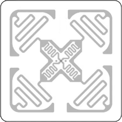 Этикетка (RFID) UHF 50х50 мм (M4QT)
