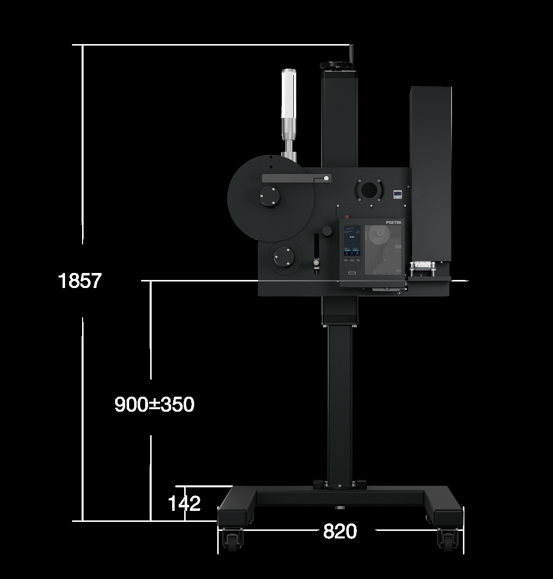 RFID Принтер-аппликатор разглаживающего типа Postek MX2R Pro-Wipe
