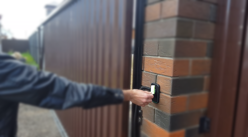автоматизация откатных и распашных ворот RFID