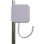 Пассивная антенна 5dB для UR/URA, SMA fem, IP67 (145*145*20мм)