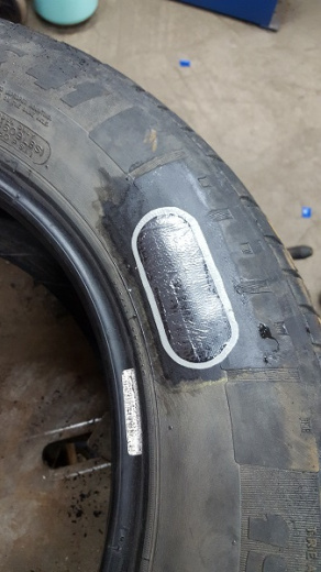 RFID метка ISBC Tire patch UHF