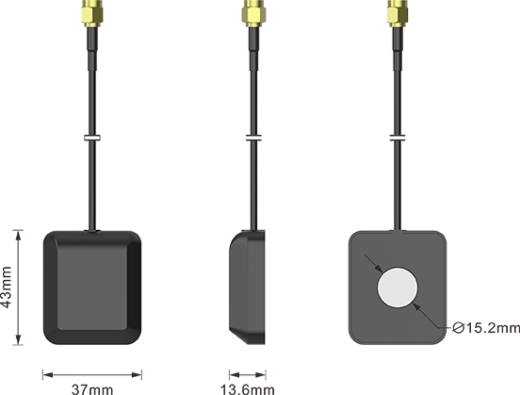 RFID антенна ISBC UHF CA 43/37