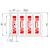 Метка ISBC Labels 87x27 UHF, UCODE8, PET adhesive (70x13,7)