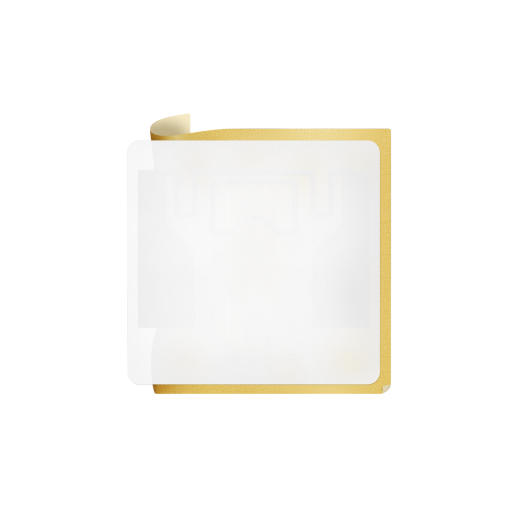 Метка ISBC Labels 50х50 UHF, UCODE8, paper adhesive (45x31)