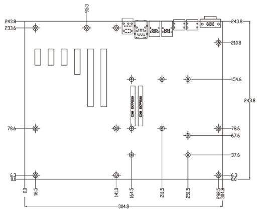 Одноплатный компьютер ACM-B4080