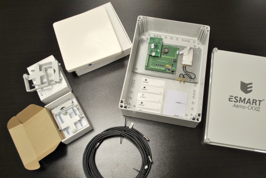 Авто-СКУД ISBC для КПП посёлка