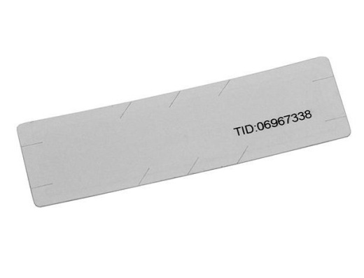 Метка-наклейка UHF, 105х30мм.