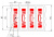 Метка ISBC Labels 87x27 UHF, UCODE8, crystal adhesive (70x13,7)