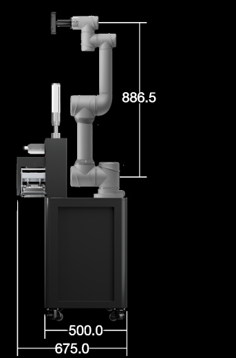 Робот для интеллектуальной печати и этикетирования Postek MMX6 Pro Robo-Touch