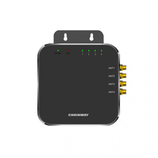 Стационарный RFID считыватель UR4: UHF CM710, RS232, LAN; 4xSMA
