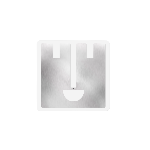 Метка ISBC Labels 50x50 UHF, UCODE8, crystal (46x46)